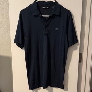 Travis Mathew Dark Blue Polo Shirt